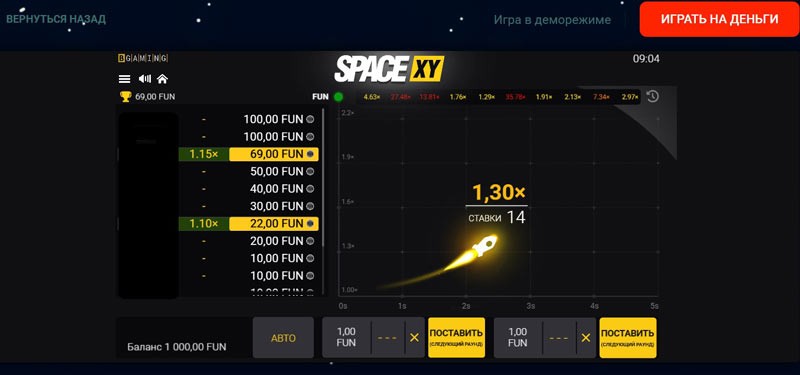 Интерфейс игры